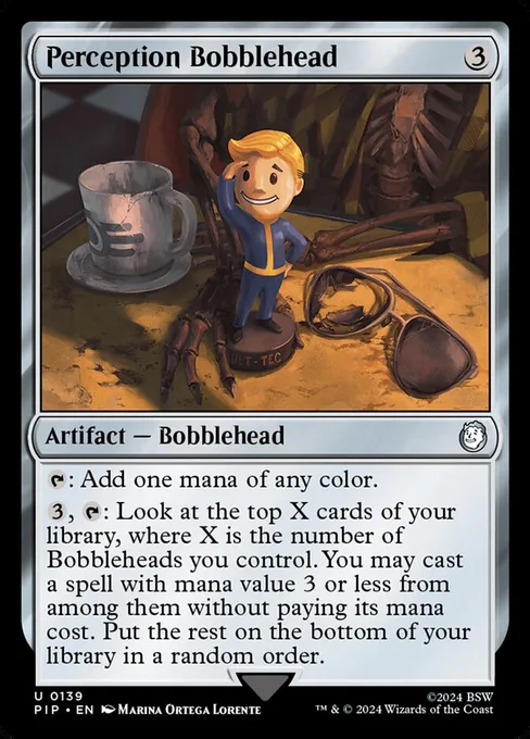 Perception Bobblehead, Fallout #139