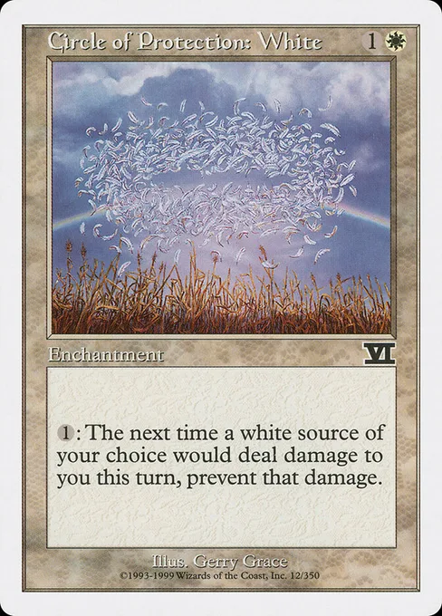 Circle of Protection: White, Classic Sixth Edition #12