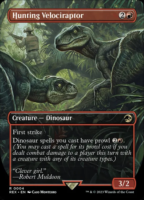 Hunting Velociraptor, Jurassic World Collection #4
