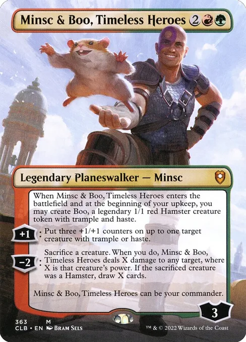 Minsc & Boo, Timeless Heroes, Commander Legends: Battle for Baldur's Gate #363