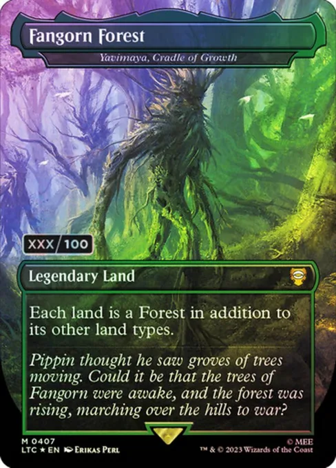 Yavimaya, Cradle of Growth, Tales of Middle-earth Commander #407z