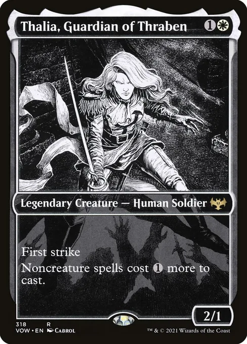 Thalia, Guardian of Thraben, Innistrad: Crimson Vow #318