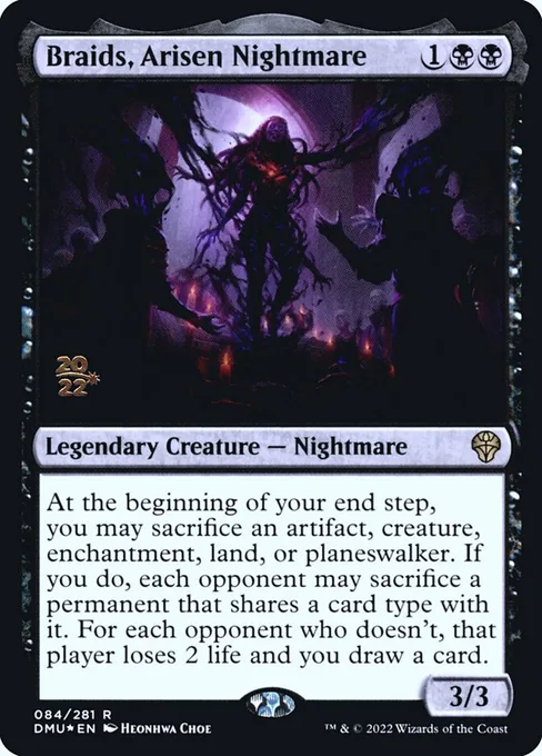 Braids, Arisen Nightmare, Dominaria United Promos #84s
