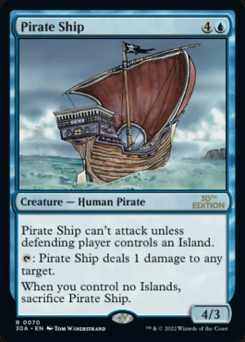 Pirate Ship, 30th Anniversary Edition #70
