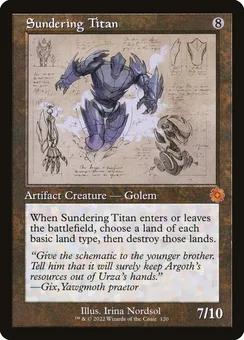 Sundering Titan, Normal