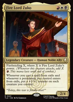 Fire Lord Zuko, Normal