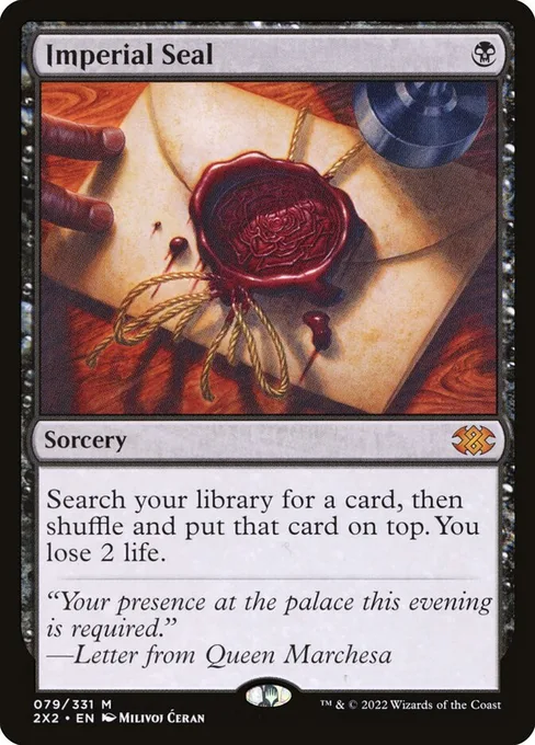 Imperial Seal, Double Masters 2022 #79
