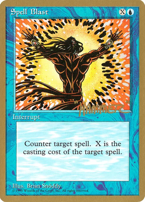 Spell Blast, Pro Tour Collector Set #shr103