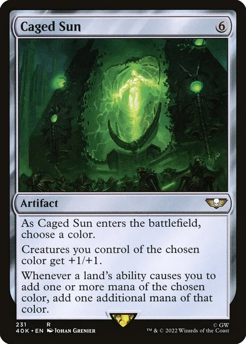 Caged Sun, Warhammer 40,000 Commander #231