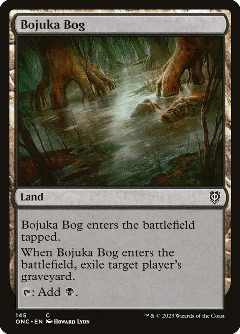 Bojuka Bog, Phyrexia: All Will Be One Commander #145