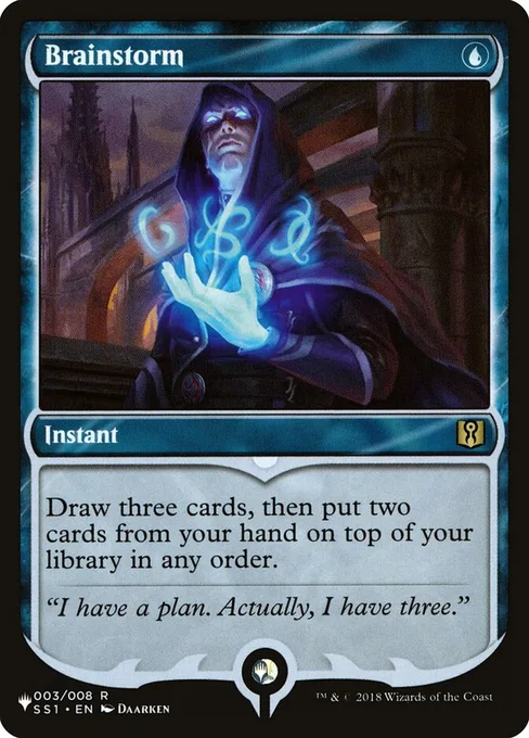 Brainstorm, The List #SS1-3