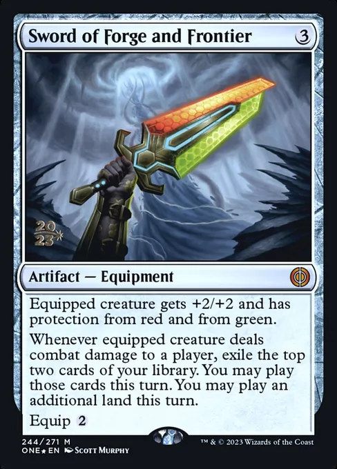 Sword of Forge and Frontier, Phyrexia: All Will Be One Promos #244s