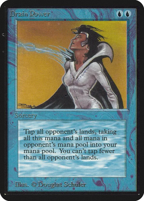 Drain Power, Limited Edition Alpha #56