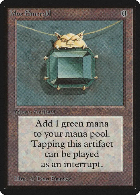 Mox Emerald, Limited Edition Beta #262