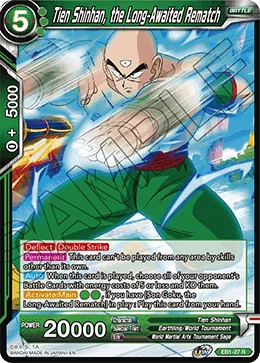 Tien Shinhan, the Long-Awaited Rematch, Battle Evolution Booster #EB1-27