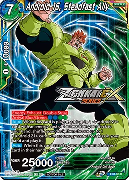 Android 16, Steadfast Ally, Battle Evolution Booster #EB1-63_PR