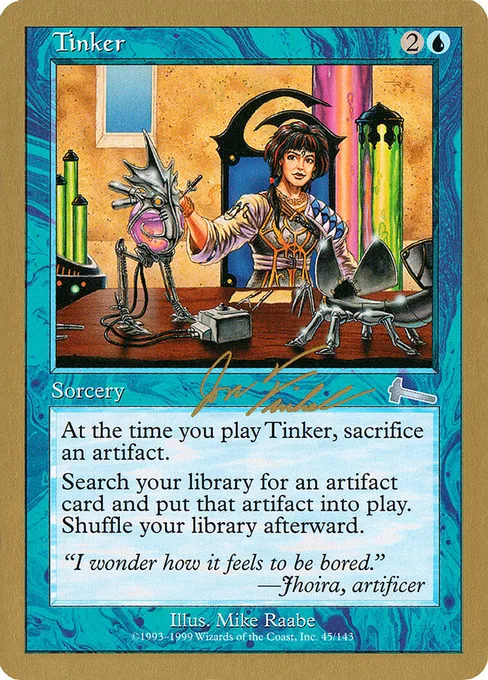 Tinker, World Championship Decks 2000 #jf45