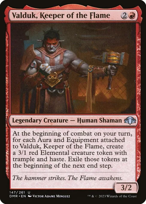 Valduk, Keeper of the Flame, Dominaria Remastered #147