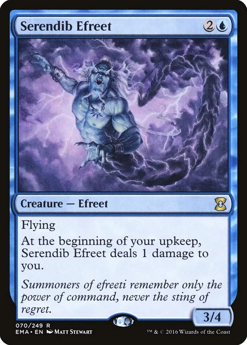 Serendib Efreet, Eternal Masters #70