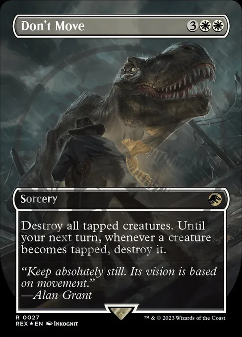 Don't Move, Jurassic World Collection #27