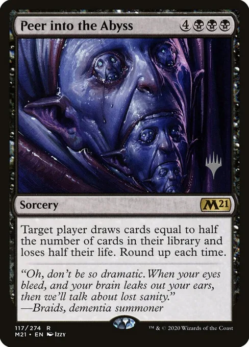 Peer into the Abyss, Core Set 2021 Promos #117p