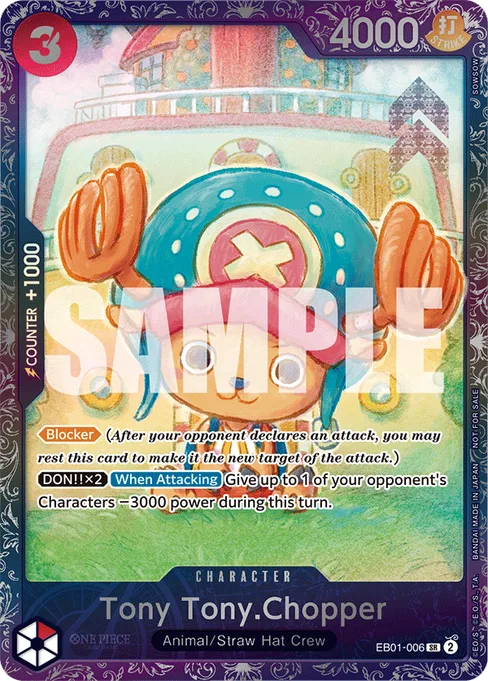 Tony Tony.Chopper, EB01-006, Parallel 3, English