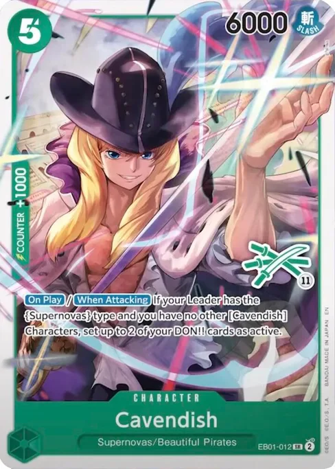 Cavendish, EB01-012, Parallel 2, English
