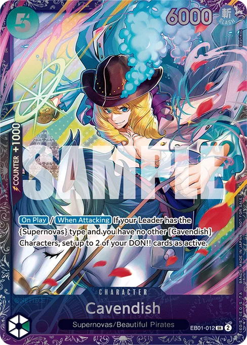 Cavendish, EB01-012, Parallel 3, English