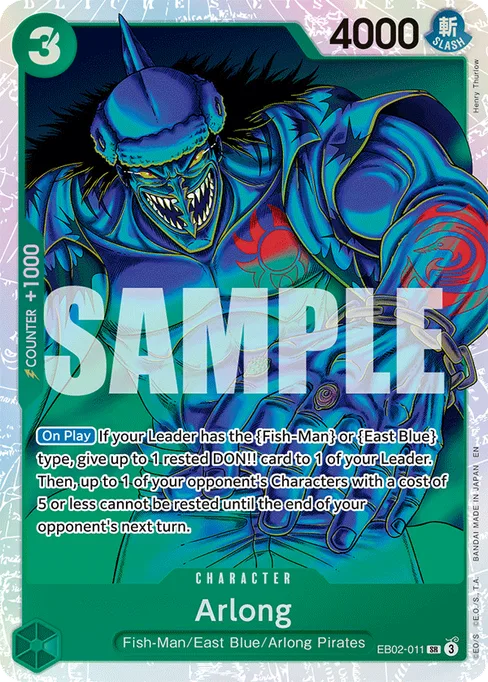 Arlong, Anime 25th Collection #EB02-011