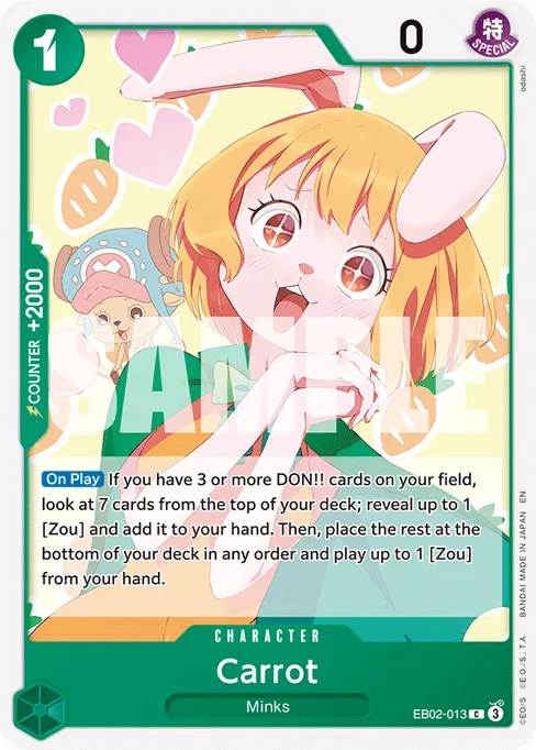 Carrot, Anime 25th Collection #EB02-013