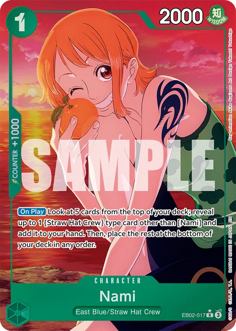 Nami, Anime 25th Collection #EB02-017_p1