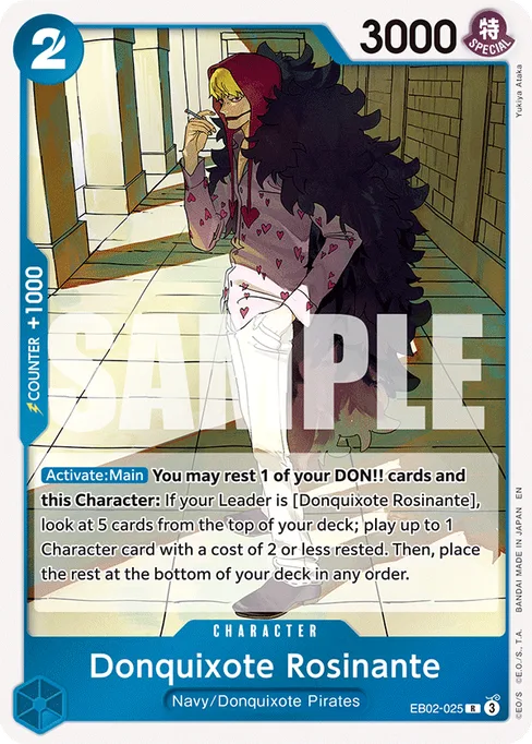 Donquixote Rosinante, Anime 25th Collection #EB02-025