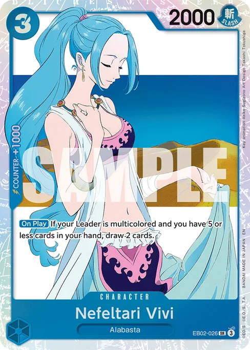 Nefeltari Vivi, Anime 25th Collection #EB02-026