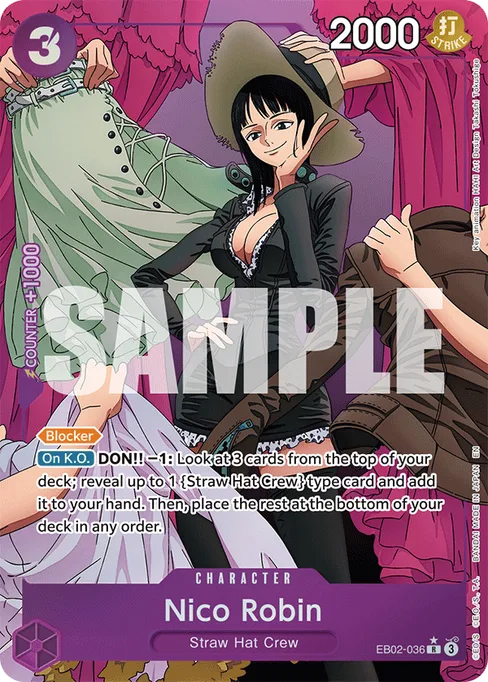 Nico Robin, Anime 25th Collection #EB02-036_p1