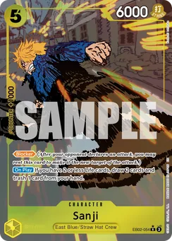 Sanji, Normal