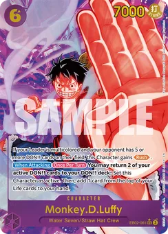 Monkey.D.Luffy, Normal