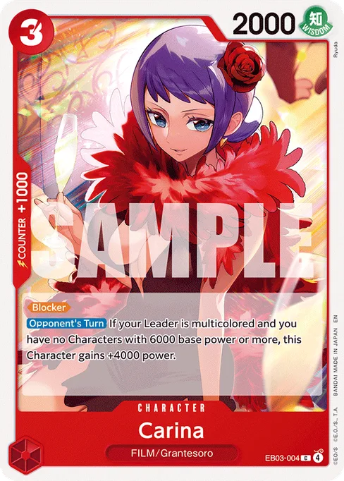 Carina, ONE PIECE HEROINES EDITION #EB03-004