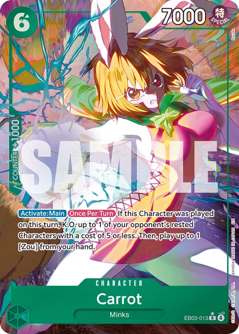 Carrot, ONE PIECE HEROINES EDITION #EB03-013_p1