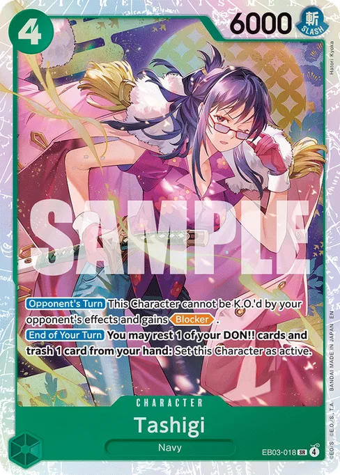 Tashigi, ONE PIECE HEROINES EDITION #EB03-018