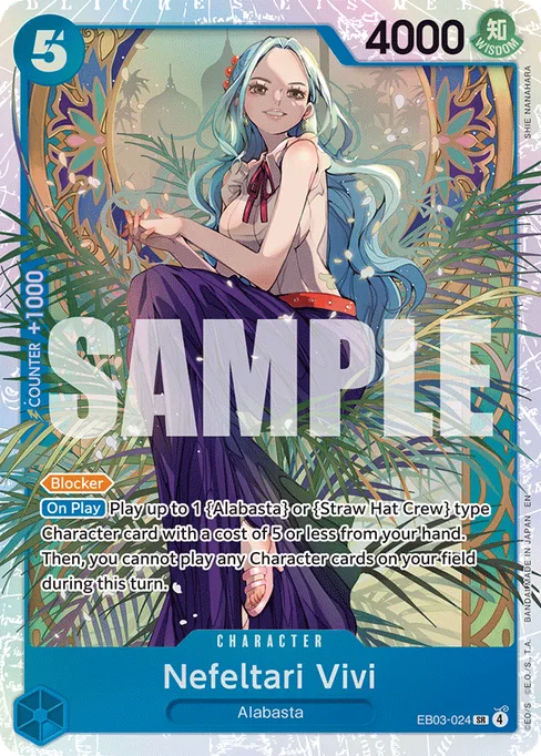 Nefeltari Vivi, ONE PIECE HEROINES EDITION #EB03-024