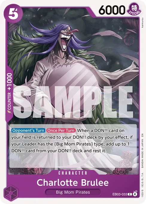 Charlotte Brulee, ONE PIECE HEROINES EDITION #EB03-033