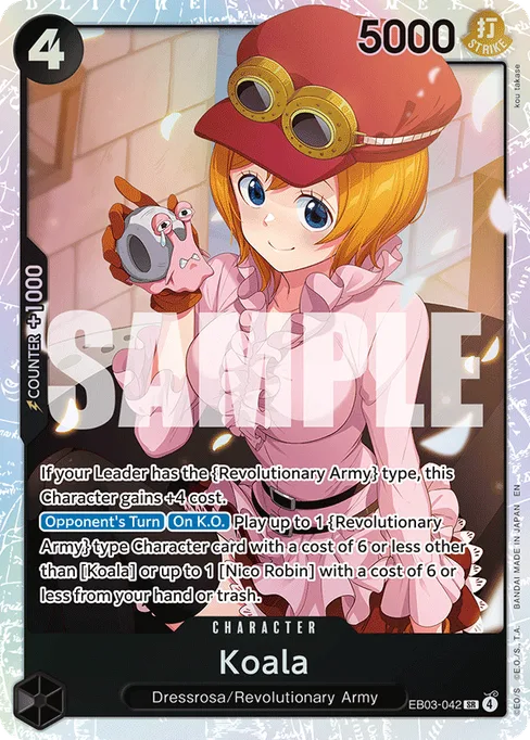 Koala, ONE PIECE HEROINES EDITION #EB03-042