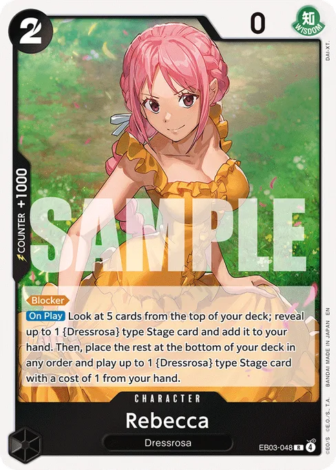 Rebecca, ONE PIECE HEROINES EDITION #EB03-048
