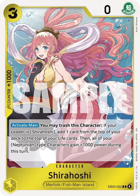Shirahoshi, ONE PIECE HEROINES EDITION #EB03-052