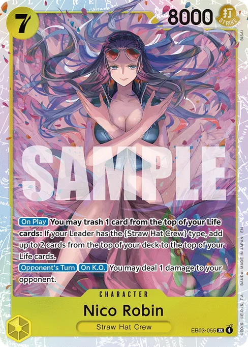 Nico Robin, ONE PIECE HEROINES EDITION #EB03-055