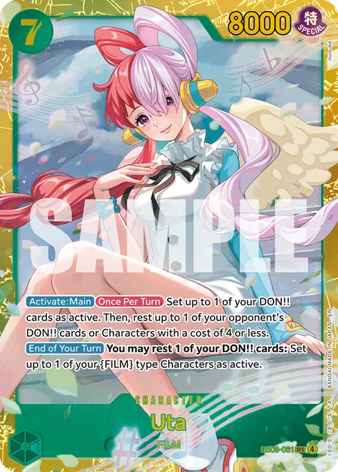 Uta, ONE PIECE HEROINES EDITION #EB03-061