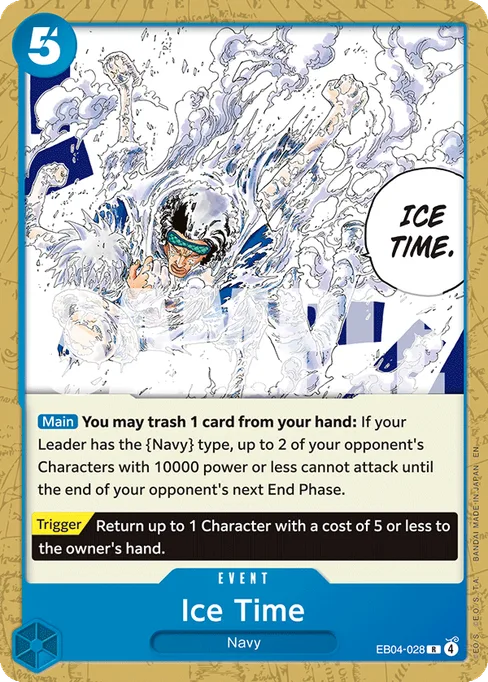 Ice Time, ADVENTURE ON KAMI'S ISLAND #EB04-028_p2