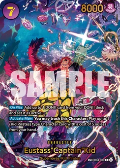Eustass"Captain"Kid, Normal