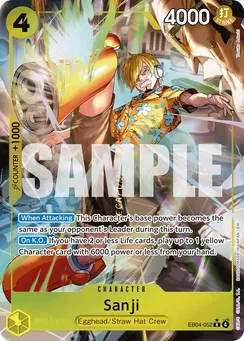 Sanji, Normal