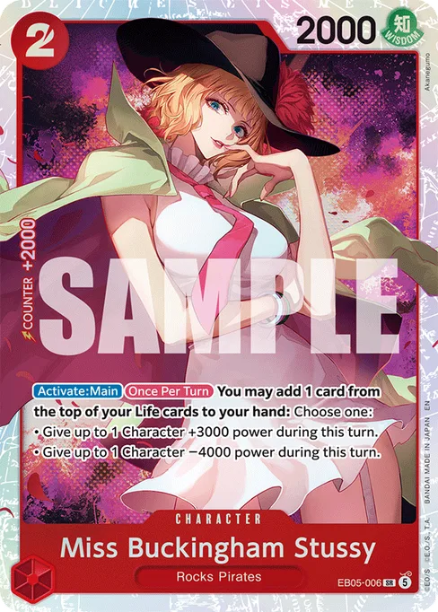 Miss Buckingham Stussy, EXTRA BOOSTER -ONE PIECE HEROINES EDITION vol.2 #EB05-006